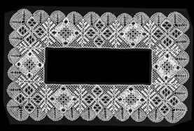 Enebård rektangulät ny