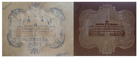 lilla slottet mönster