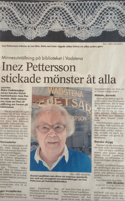 urklipp utställning