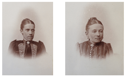 Hulda och Sanna 2 bilder