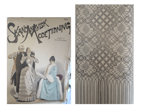 skandinavisk modetidning 2 bilder