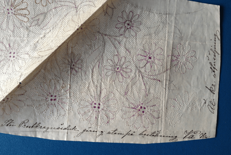 Klara Löf stor prestkragnäsduk