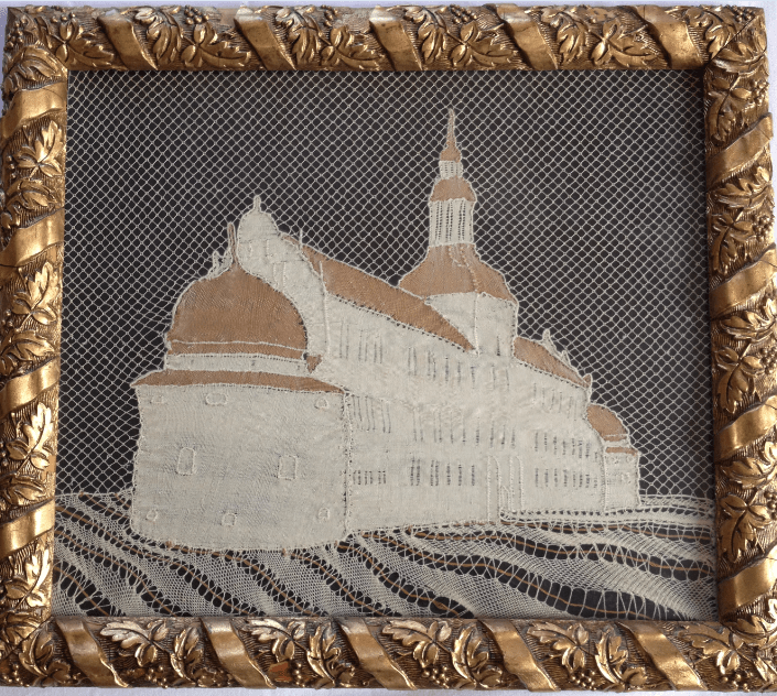 Stora slottet skänningeutställningen