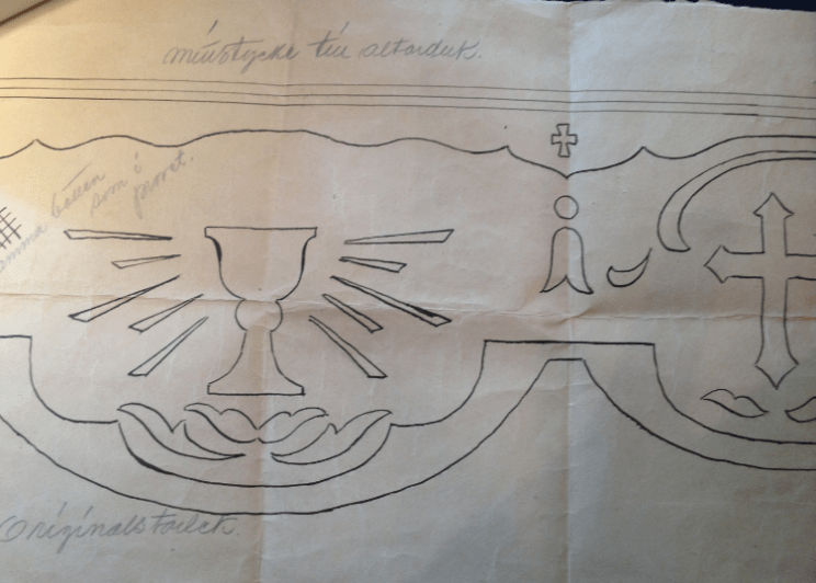 utkast kalk och kors