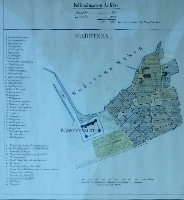Vadstena 1854