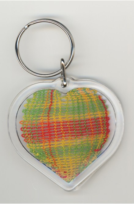 Multicolors-hjärta med dubbelslag